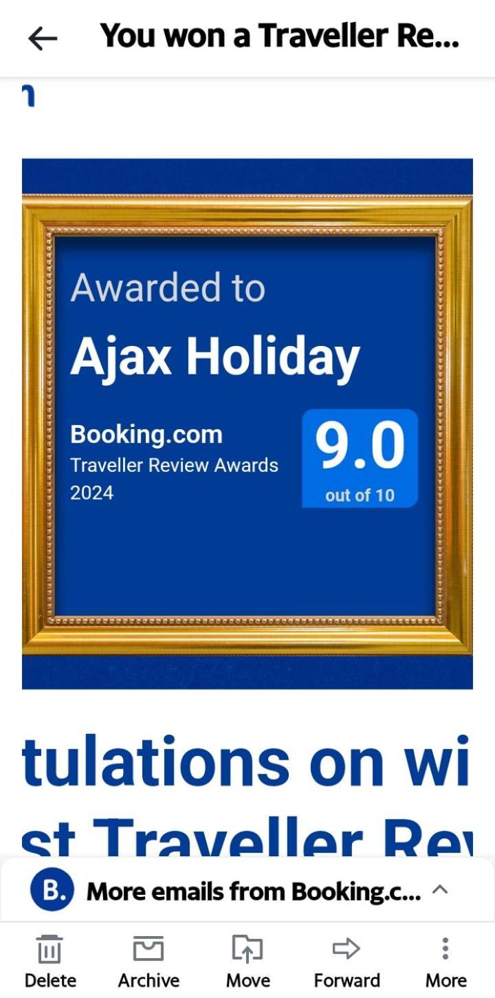 Apartament Ajax Holiday Zewnętrze zdjęcie